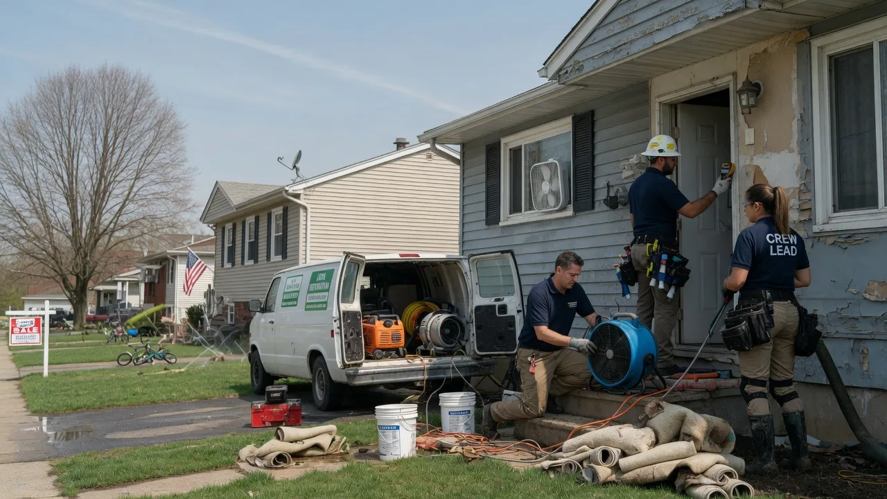 Flood Cleanup in Channing, MI near me