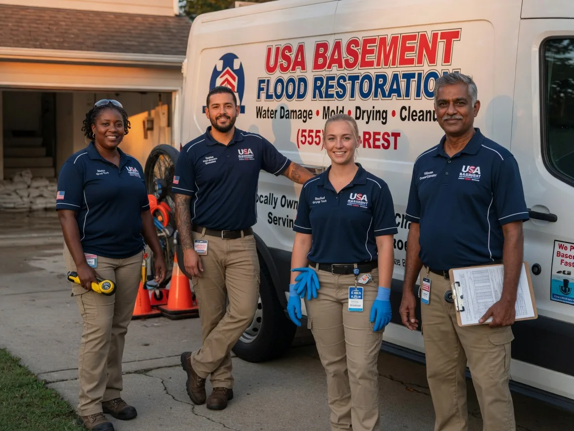 Basement Flood Cleanup company in Channing, MI